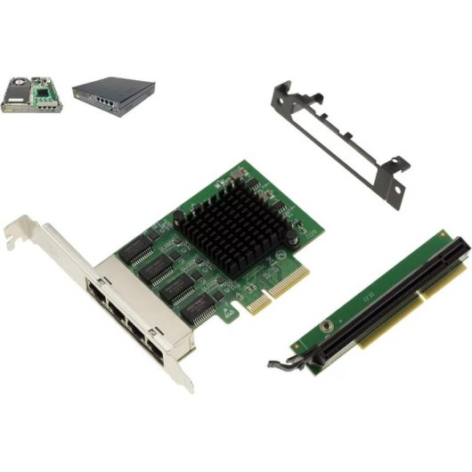 Carte Réseau Kalea-informatique 4 Ports PCI Express x4 Gigabit Ethernet