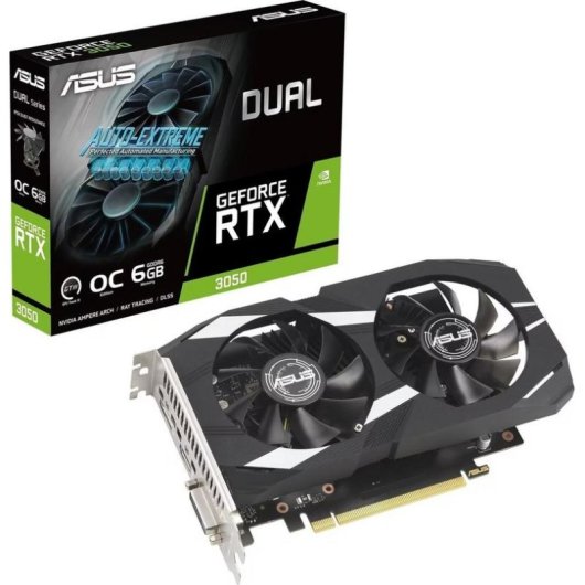 Carte Graphique ASUS GeForce RTX 3050 LP BRK OC Edition 6GB GDDR6 Low Profile