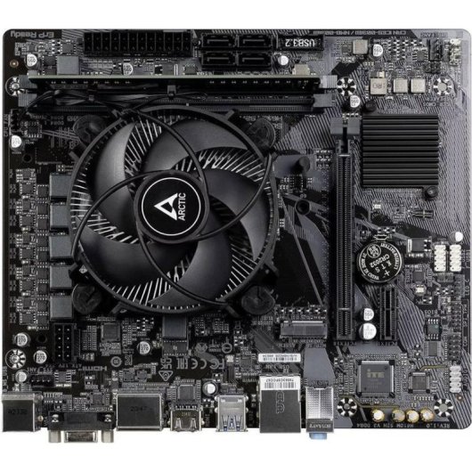 Motherboard Renkforce CR-AS-00055 Intel H610 LGA 1700 DDR4 Micro ATX USB-A DisplayPort VGA