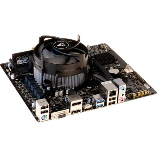 Motherboard Renkforce CR-AS-00055 Intel H610 LGA 1700 DDR4 Micro ATX USB-A DisplayPort VGA