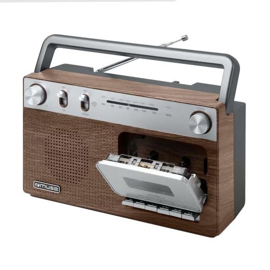 Radio Kassette Muse M-152 WS Tragbar mit Integriertem Mikrofon