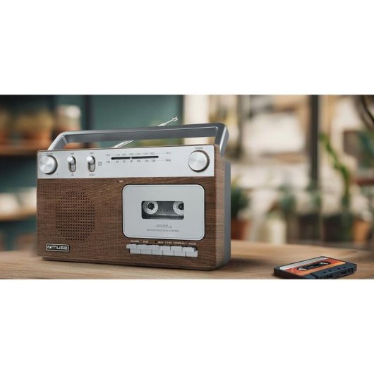 Radio Kassette Muse M-152 WS Tragbar mit Integriertem Mikrofon