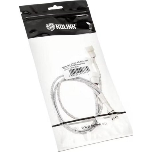 PWM-Adapter Kolink 4 Pin Weiß 35 cm
