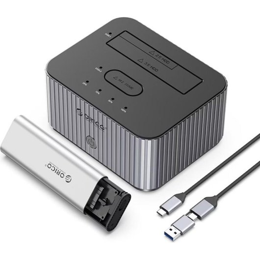 Station d'accueil Orico IT28E-C M.2 NVMe et HDD jusqu'à 30 TB