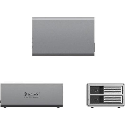 Caja PC Orico 9828RU3 RAID Alluminio Nero USB 3.0 44 TB