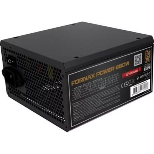 Netzteil Gembird 2170949161 750W 80+ Bronze Zertifizierung ATX