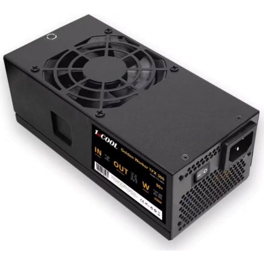 Fonte de Alimentação 1st Cool Golden Worker TFX 300W 88% eficiência ativa