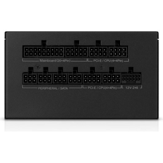 Fonte de Alimentação Evolveo G650 Certificação 80+ Gold 650W modular ventoinha silenciosa