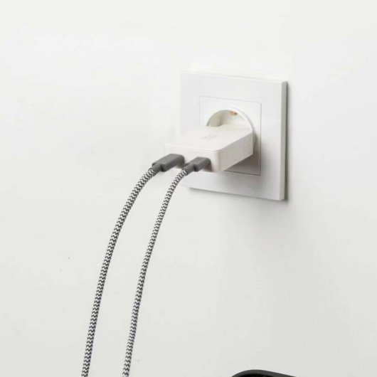 Cargador USB-C Native Union Pocket GaN 65W Power Delivery 3.0 Bianco