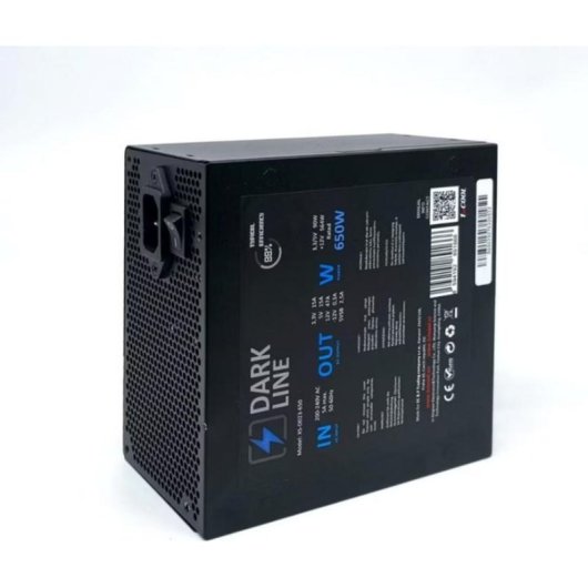 Alimentatore 1st Cool Dark Line XS-D023-650 650W Efficienza 88% fisso