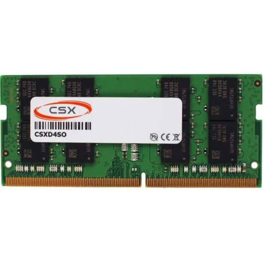 Memoria RAM CSX RAMCSXD4SO26662R816GB 16GB 1x16GB DDR4 2666MHz CL19 SO-DIMM