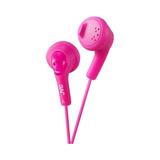 Auriculares JVC HA-F160-P-E avec câble 3,5 mm pour musique, couleur rose