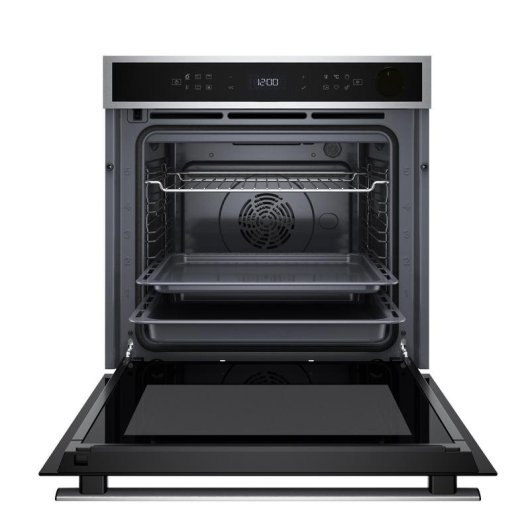 Forno da Incasso Whirlpool WOI6L8PBSXA Pirolitico+Idrolitico 73L 60cm A+ Grill Nero Inox