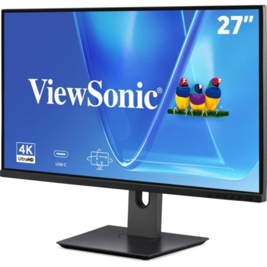 Monitor Viewsonic VG2719U-4K 27" UltraHD 4K 60Hz IPS HDR10 Altura ajustável