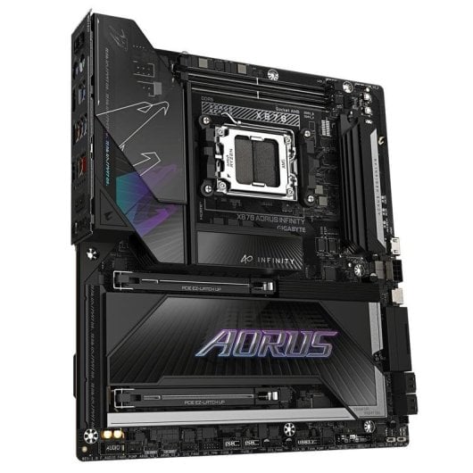 Placa Base GIGABYTE X870 AORUS INFINITY AMD X870 Zócalo AM5 DDR5 Extended ATX Wi-Fi 7
