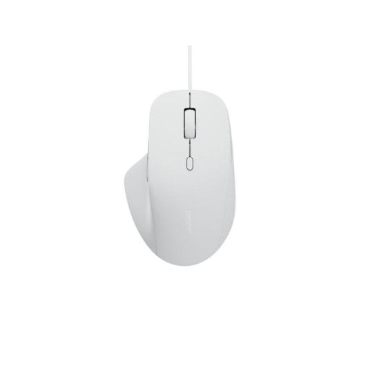 Maus Rapoo N500 USB Typ-A 3600 DPI Weiß Kabelgebunden 4 Tasten