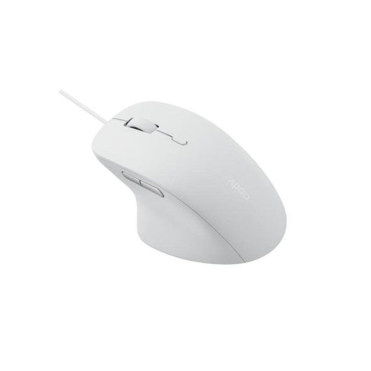 Maus Rapoo N500 USB Typ-A 3600 DPI Weiß Kabelgebunden 4 Tasten