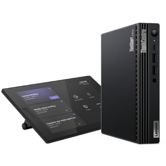 Mini PC Lenovo ThinkSmart Tiny Kit Intel Core i3-13100T/16GB/256GB SSD/UHD 730/Windows 11 IoT Enterprise/Pantalla 10,1"