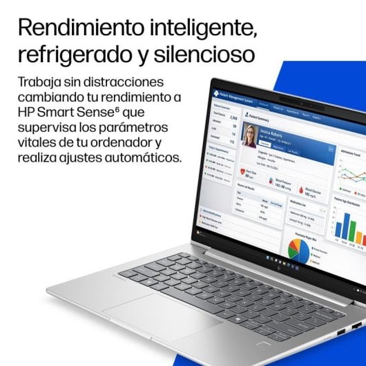 Portátil HP EliteBook 6 G2i 14" Intel Core Ultra 7 366H 24GB 512GB SSD Intel Graphics Windows 11 Pro