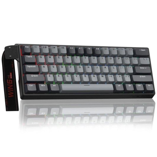 Tastiera Aula Win60 He Pro Magnetica 60% Rapid Trigger 8000Hz RGB Hot-swappable