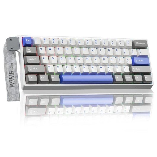 Clavier Aula Win60 He Max Magnétique Compact 60% 8000Hz RGB Hot-swappable