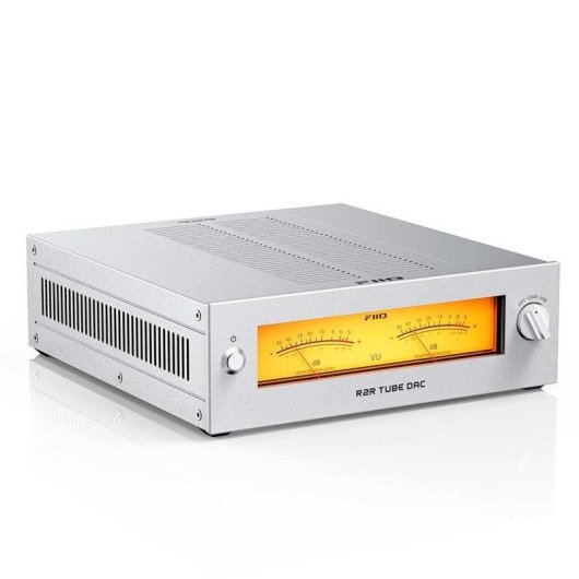 DAC de bureau Fiio Warmer R2R Tube JJ E88CC USB Optique Coaxial Bluetooth