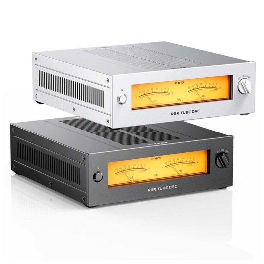 DAC de bureau Fiio Warmer R2R Tube JJ E88CC USB Optique Coaxial Bluetooth