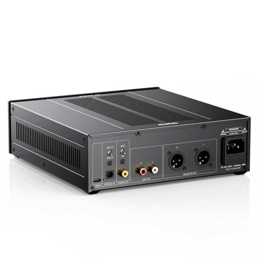 DAC de bureau Fiio Warmer R2R Tube JJ E88CC USB Optique Coaxial Bluetooth