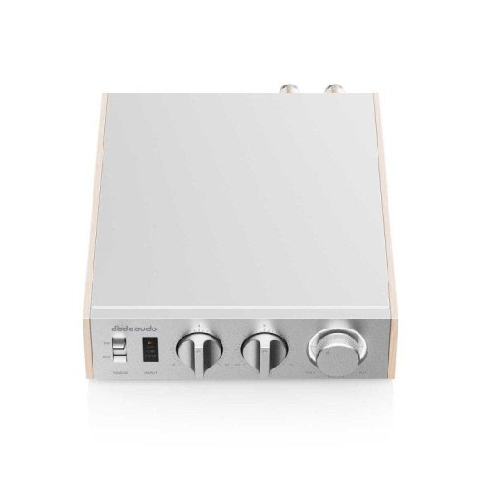 Amplificador Integrado Fiio Level 1 60W RMS Bluetooth DAC USB Prateado