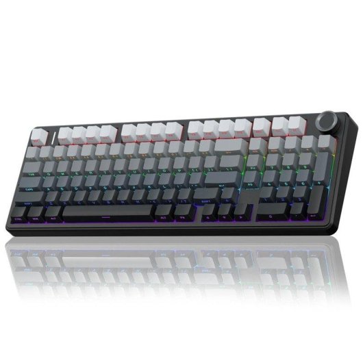 Clavier Autrucker F99 Pro sans fil Hot-swappable Gasket RGB PBT 96%