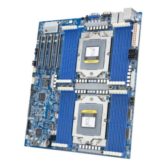 Motherboard GIGABYTE MZ73-LM0 ASPEED Socket SP5 DDR5 Extended ATX 10GbE AST2600