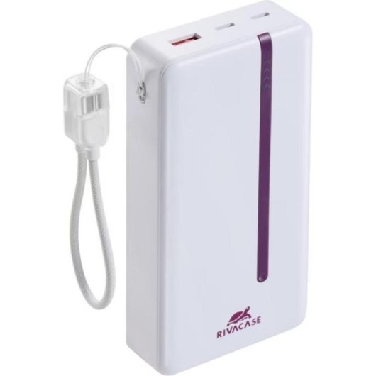 Power Bank Rivacase VA2312 74W 74Wh USB-C Blanco