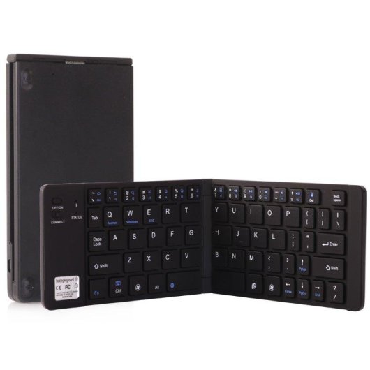 Teclado ultradelgado Royal Bailey GK228 Bluetooth, inglés QWERTY, resistente, batería recargable