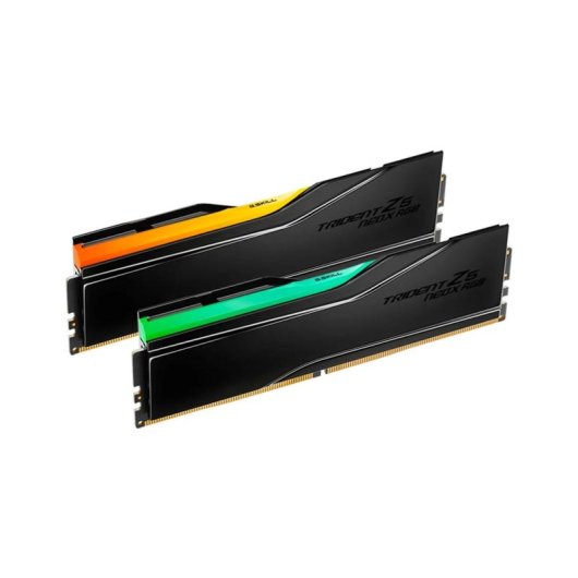 Mémoire RAM G.Skill Trident Z5 NeoX RGB 32Go DDR5 2x16Go 6000MHz CL30 Noir AMD EXPO Design élégant