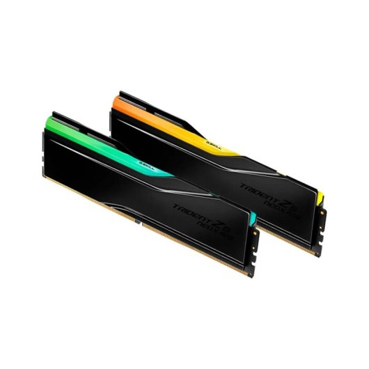 Mémoire RAM G.Skill Trident Z5 NeoX RGB 32Go DDR5 2x16Go 6000MHz CL30 Noir AMD EXPO Design élégant