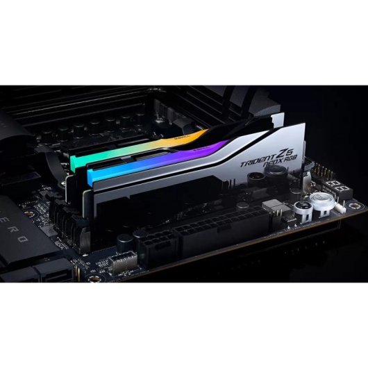 Mémoire RAM G.Skill Trident Z5 NeoX RGB 32Go DDR5 2x16Go 6000MHz CL30 Noir AMD EXPO Design élégant
