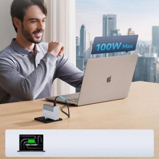 Chargeur USB Cuktech AD1003EU 100W GaN 3 Ports