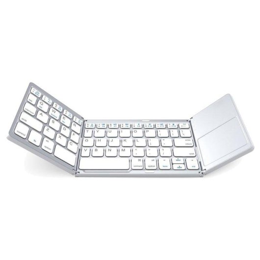 Teclado ultradelgado Royal Bailey B033 Bluetooth QWERTY inglés, batería recargable