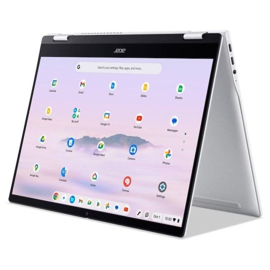 Portátil Acer Chromebook Plus Spin 514 14" MediaTek Kompanio Ultra 910 16GB 128GB SSD ARM Immortalis ChromeOS