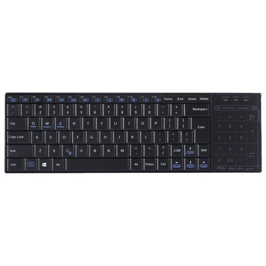 Tastiera Royal Bailey BT10 Bluetooth ultrasottile leggera QWERTY inglese