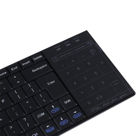 Tastiera Royal Bailey BT10 Bluetooth ultrasottile leggera QWERTY inglese