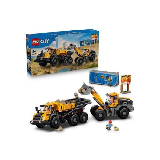 LEGO City Front Loader y Dumper 60494 1132 piezas