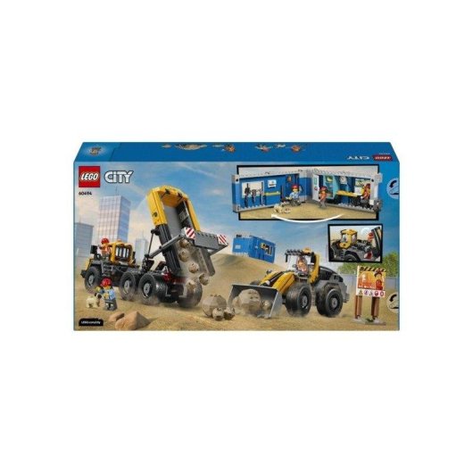 LEGO City Front Loader y Dumper 60494 1132 piezas