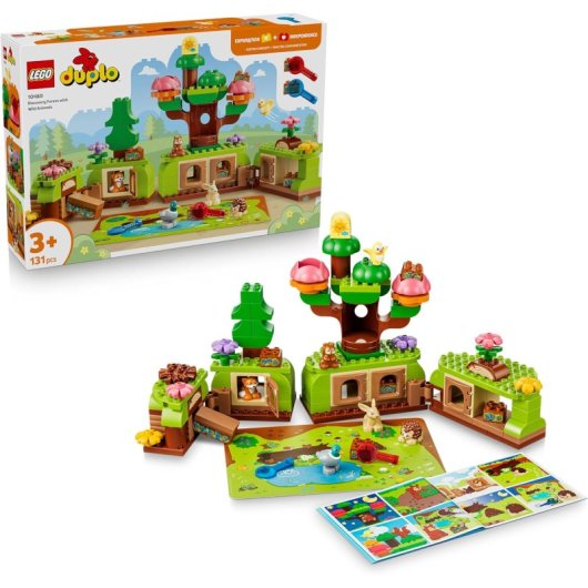 LEGO Duplo Discovery Forest con Animales Salvajes 10480 131 piezas