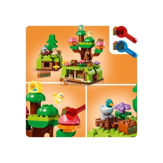 LEGO Duplo Discovery Forest con Animales Salvajes 10480 131 piezas