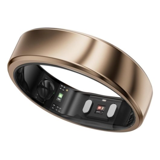 Anillo inteligente RingConn Gen 2 Air Talla 11 Bluetooth IP68 Batería 10 días Android/iOS Oro