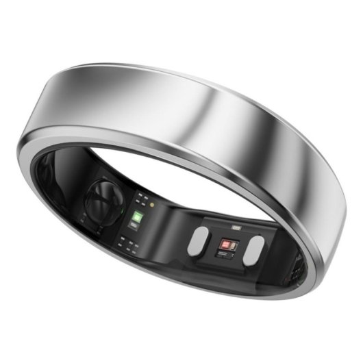 Anello intelligente RingConn Gen 2 Air Taglia 14 Bluetooth IP68 Autonomia 10 giorni Android/iOS Argento