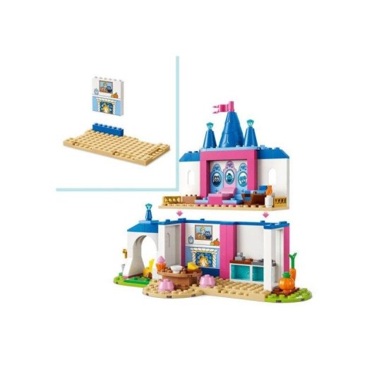 LEGO Disney Princess Castelo da Cinderela com Amigos Animais 43283 149 peças