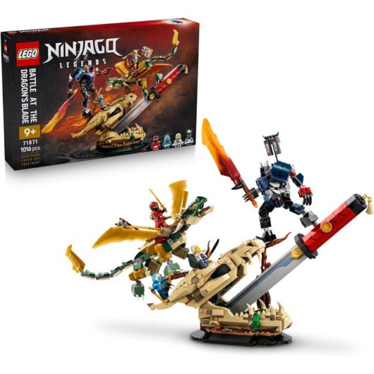 LEGO Ninjago Combat on the Dragon’s Blade 71871 1016 piezas