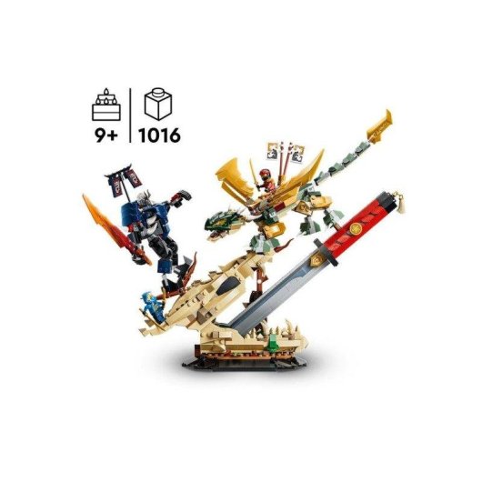 LEGO Ninjago Combat on the Dragon’s Blade 71871 1016 piezas